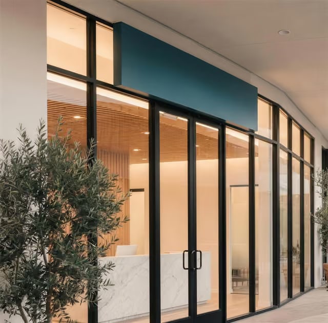 The Rejuve Clinics storefront in the Sherman Oaks Galleria